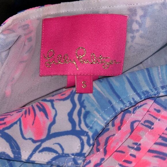 Lilly Pulitzer Marilina Tunic Dress Raising Shell - Picture 7 of 10